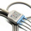 AAMI 6 Pin 3 Lead (Din Style) Fixed ECG Cable (Snap)