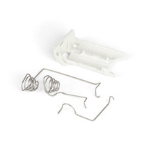 Philips IntelliVue M2601B M4841A TRx+ S02 S03 Battery Spring Contact Terminal Kit & Holder (White)