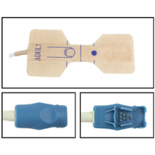 GE Adult Oxytip Disposable SpO2 Sensor - Textile Adhesive (Box of 24)