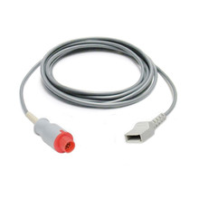GE Hellige 10 Pin IBP Adapter w/ Utah Connector