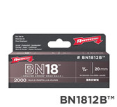 BN1812B 3/4" Brown 20mm