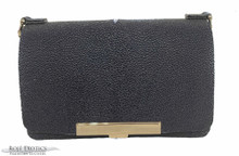 Convertible Chain Bag -  Caviar Stingray - Black 