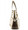 Austene - Karung Snake Satchel Bag - Natural Brown and Cream Finish