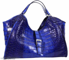 Colette  - Blue Hombre Crocodile