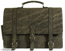 Mens Messenger Bag - Grey Elephant 