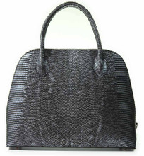 Patrice 15 - Lizard in a Black Matte overplayed with Sliver Hand Tipping