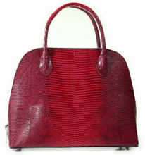 Patrice 15 - Lizard in Glazed Red