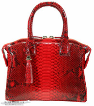 Italo - Python - Red Glazed BC - Small 
