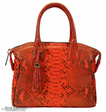 Italo - Python - Red Matte with Markings BC - Small 