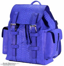 Backpack - Short Tail Python - Royal Blue Matte 