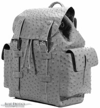 Backpack -  Ostrich -  Grey Matte
