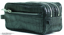 Travel Toiletry - American Alligator - Black Matte