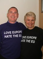 Sweatshirt  I LOVE EUROPE HATE THE EU