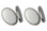 Silver Cufflinks Oval design