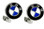 BMW silver plated cufflinks