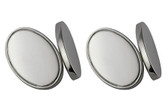 Silver plated cufflinks