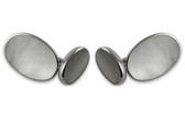 Mother of Pearls Silver Cufflinks