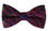 Silk bow tie for men