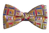 Silk men's bow tie