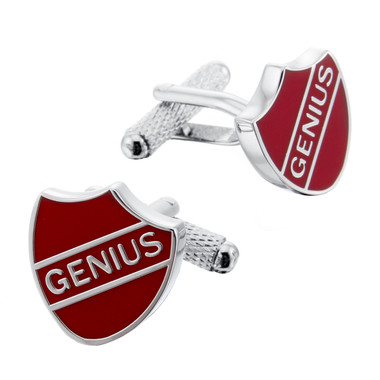 Genius Crest Cufflinks