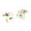 Be-Er Periodic Table (beer) tile style Cufflinks