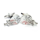Ships Speed Control Telegraph - with moving part Cufflinks