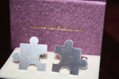  custom made puzzle piece cufflinks