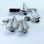 Yacht Lapel Pin Badge with matching cufflinks and tie bar