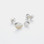 Double ended White Mother of Pearl oval shaped cufflinks