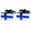 Finnish Flag cufflinks