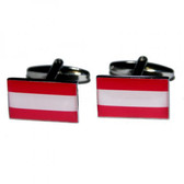 Austrian Flag cufflinks