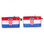 Croatia Flag Cufflinks