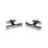 groom's brother Wedding Cufflinks cut-out letters design
