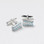 Sterling Silver with Blue Cubic Zirconia Cufflinks
