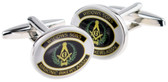 Custom Widows Sons Masonic Bikers Association Logo Design Cufflinks