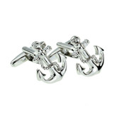 Ship's Anchor with rope Cufflinks
