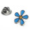 Forget Me Not Flower Lapel Pin Badge