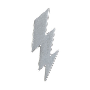Lightning Bolt Lapel Pin Badge