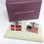 Dannish Flag and American Stars and Stripes Flag Cufflinks with Cufflinks Box