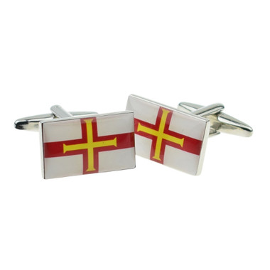 Guernsey Flag Cufflinks