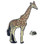 Depict this gentle giant on your lapel with our enamel giraffe pin badge