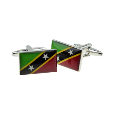 Flag of Saint Kitts and Nevis cufflinks