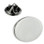 Custom Rhodium Plated Oval Lapel Pin Badge