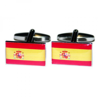 Flag of Spain Cufflinks