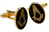 Masonic cufflinks