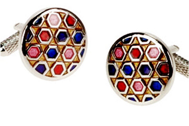 Mosaic Style Formal cufflinks