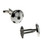 Football ball design cufflinks