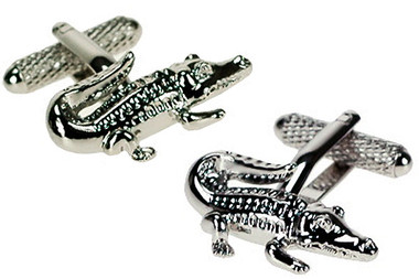 Alligator Animal cufflinks