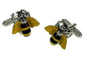 Honey bee cufflinks