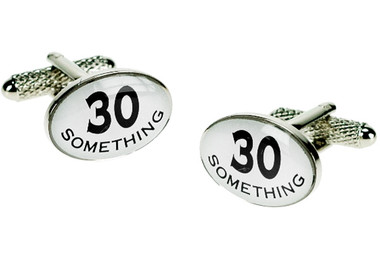 "30 Something" Funny Cufflinks
